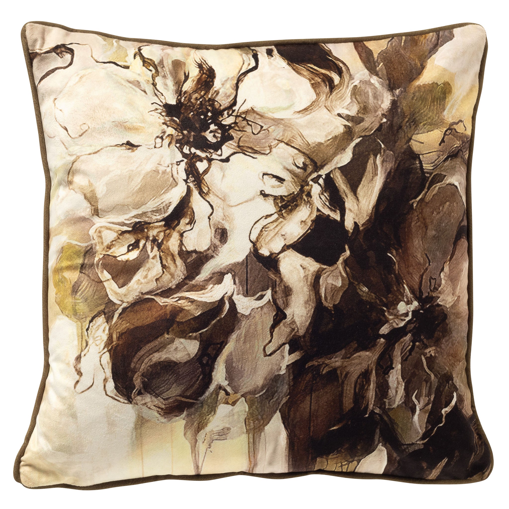 Garden Bloom Pudetræk 45×45 — Sage & Rose