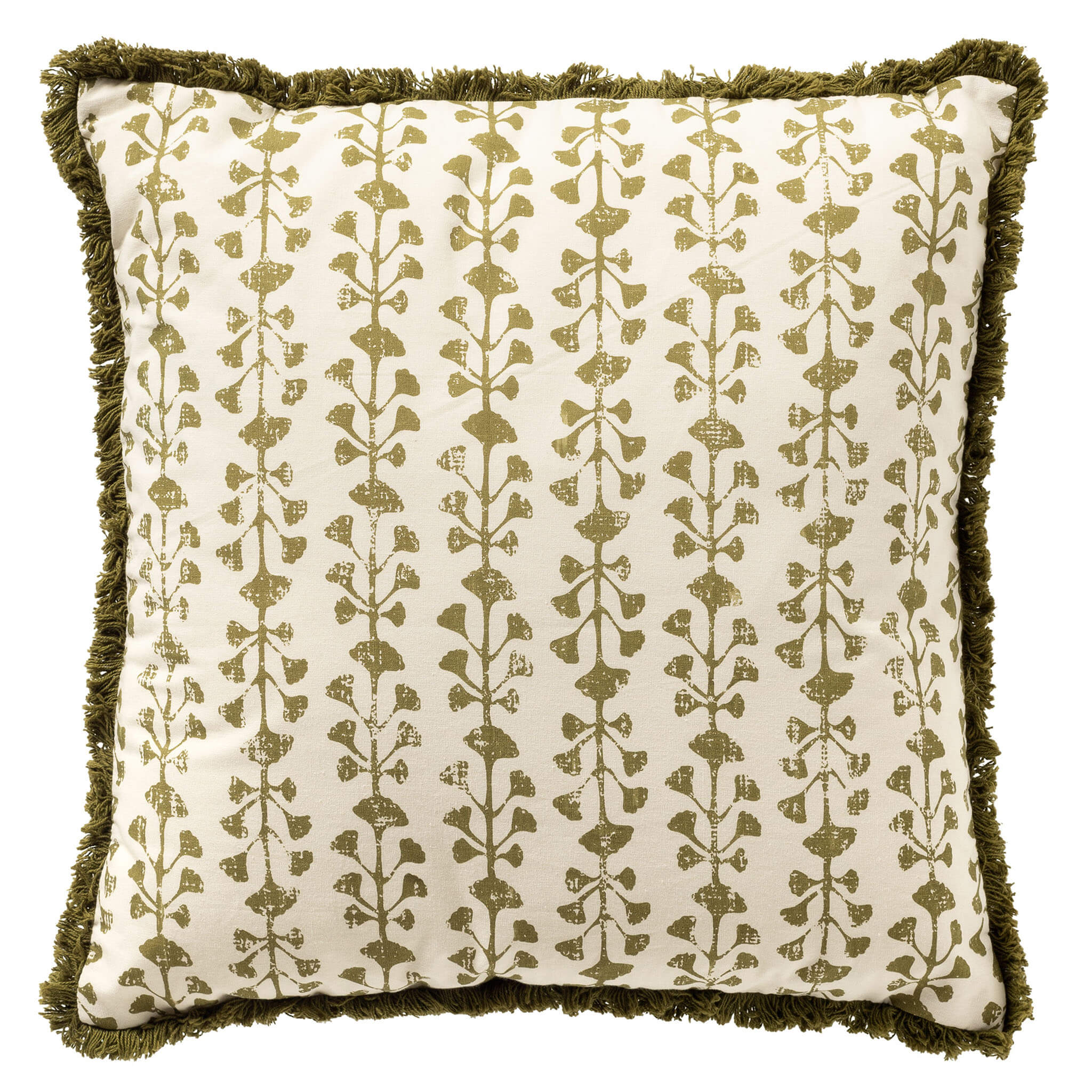 Pudetræk Francine 45×45 cm — Green Moss