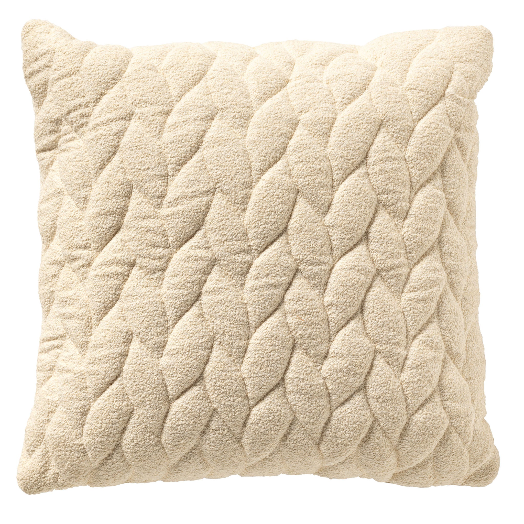Pudetræk Maddy 45×45 cm — Whisper White