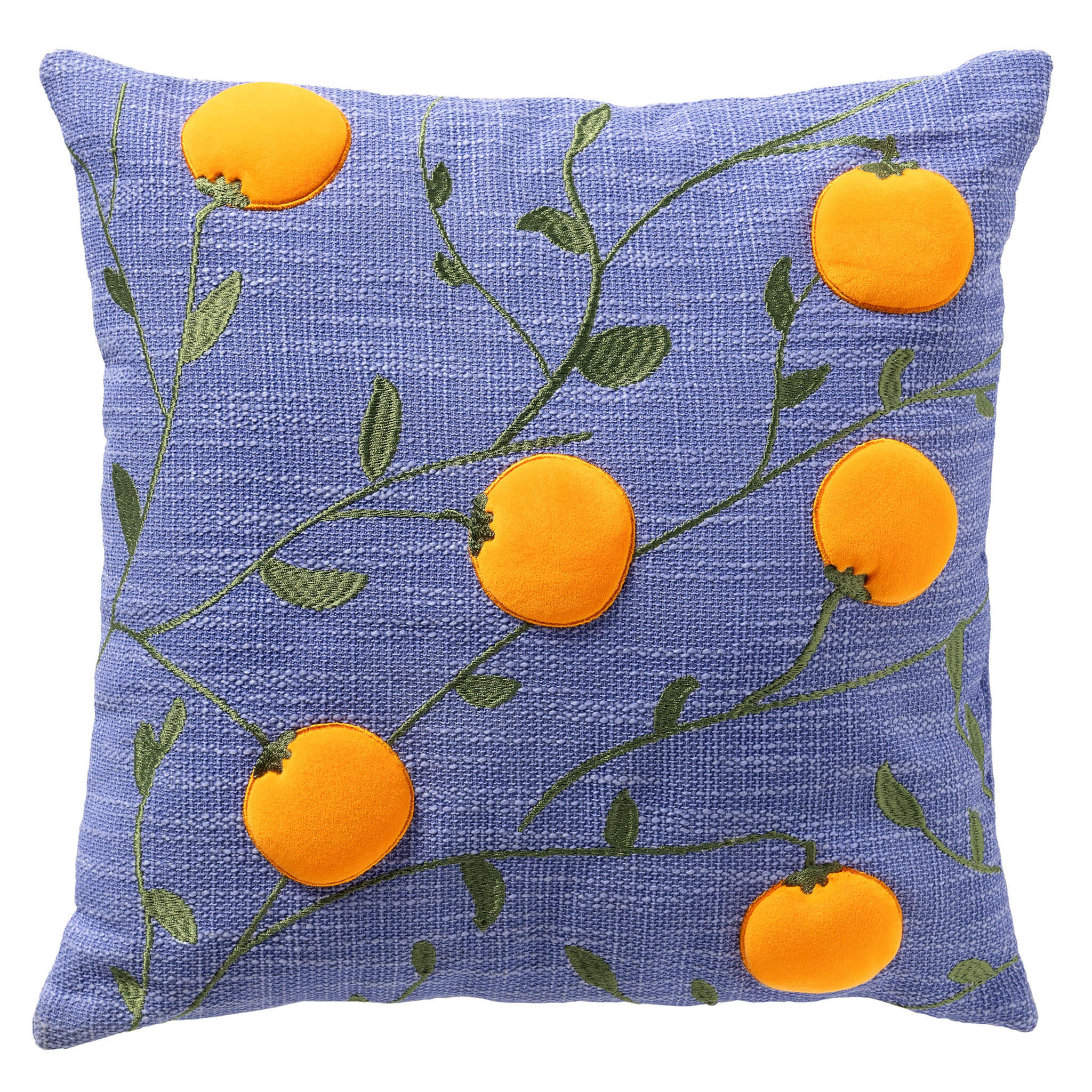 Pude Mandarin 45×45 cm — Pale Iris