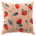 Pude Strawberry 45×45 cm — Peach Powder